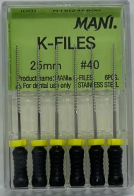 K-File 25mm #40 - Mani